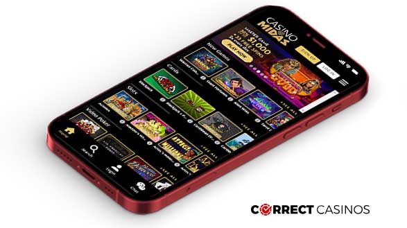 Casino Midas Mobile Version