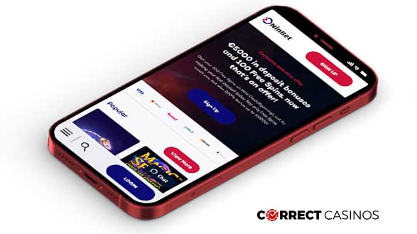NinBet Casino Mobile Version