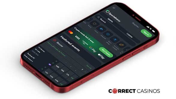 SportsBet Casino Mobile Version