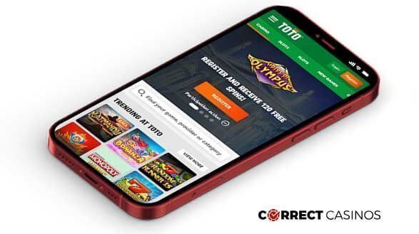 TOTO Casino Mobile Version