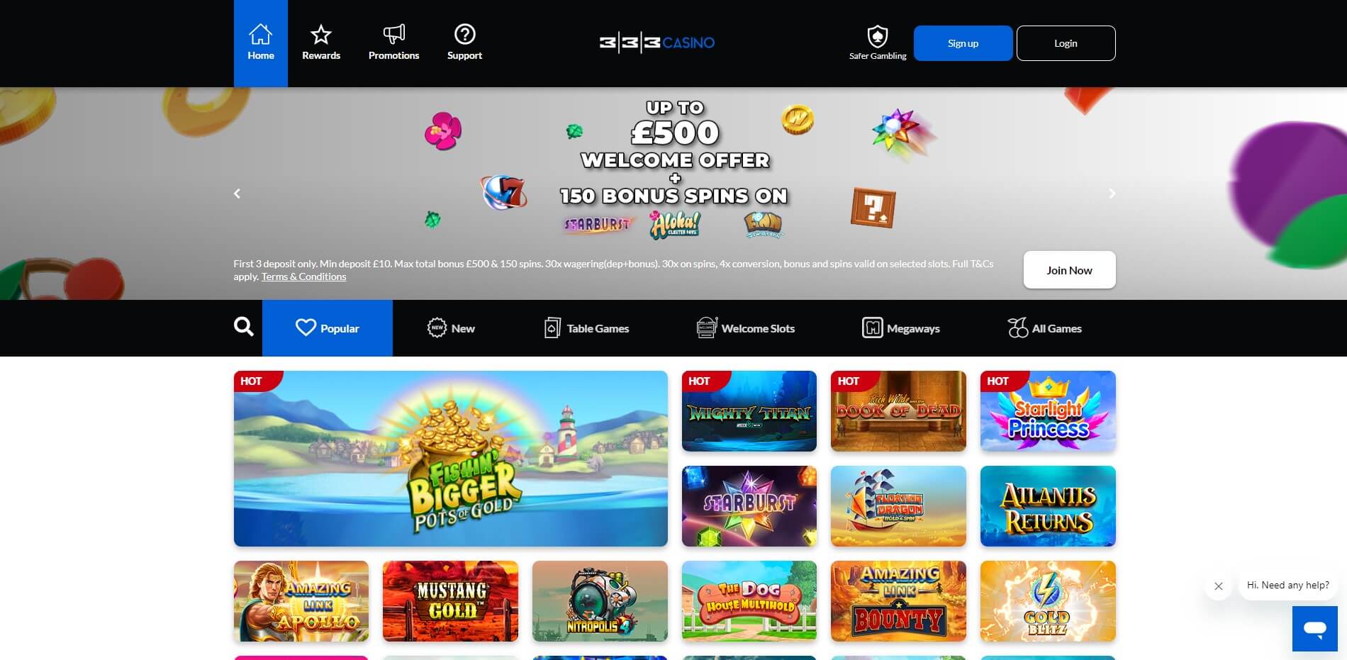 333 Casino Review