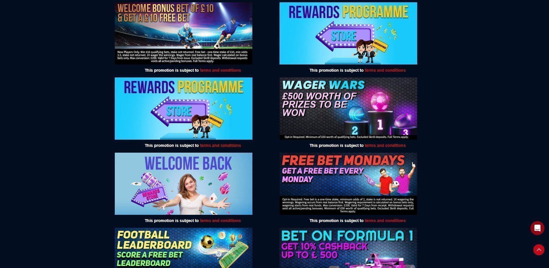 BritainBet Casino Promotions