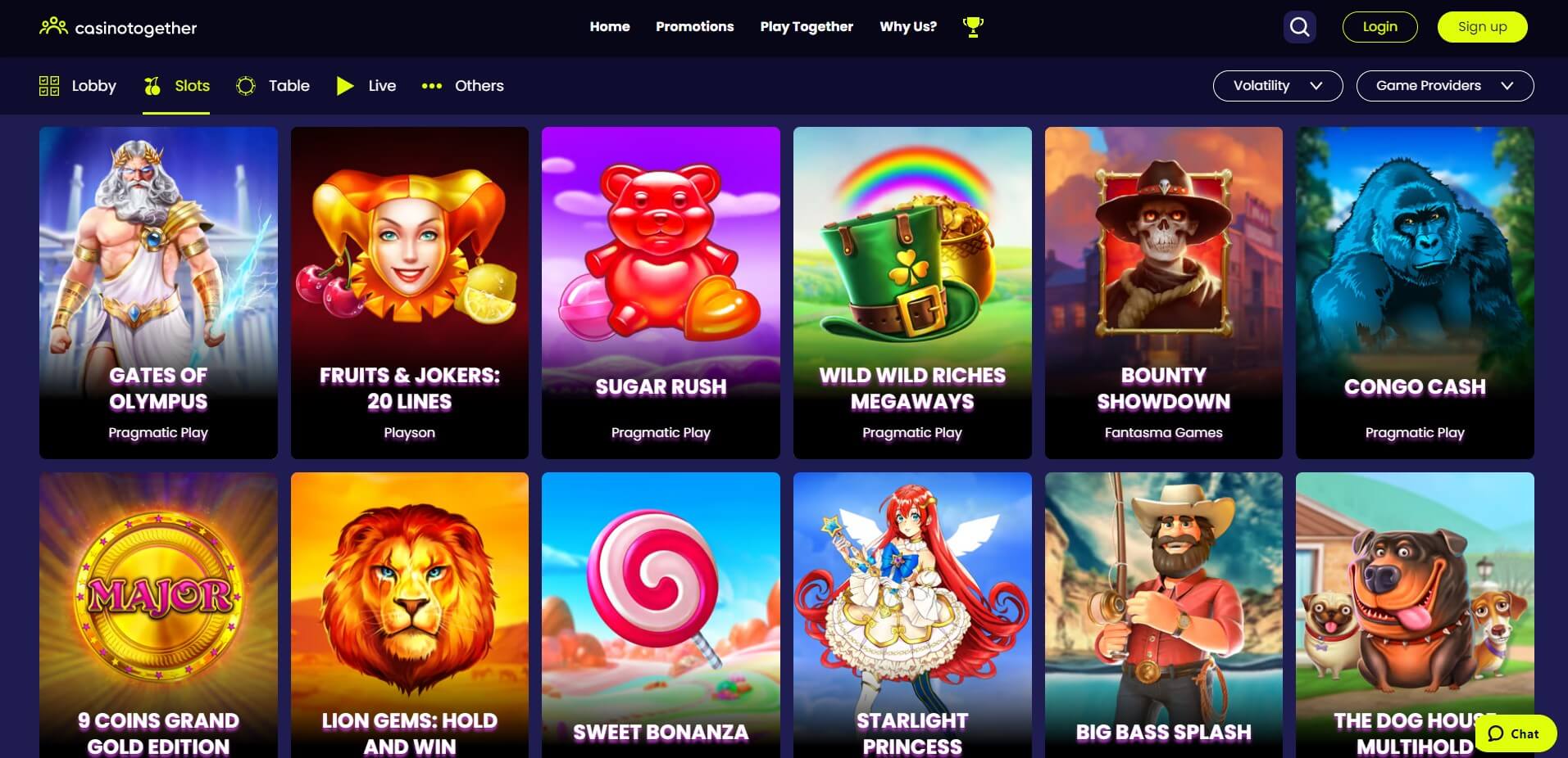 Casino Together Games