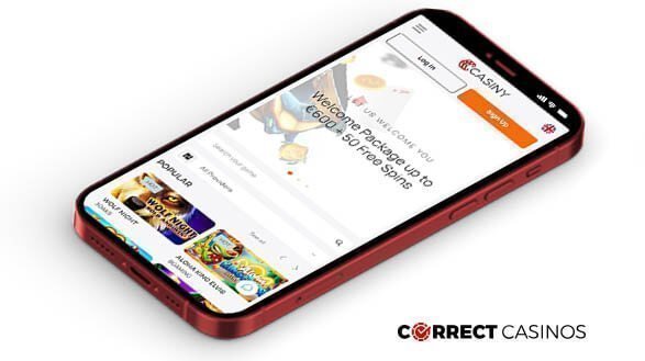Casiny Casino Mobile Version