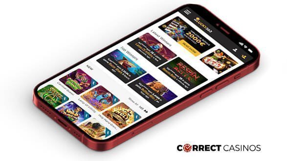 MrLucky365 Casino Mobile Version