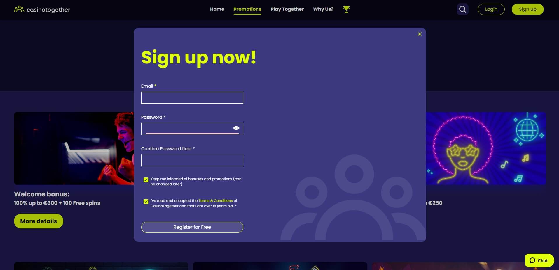 CasinoTogether Commentaire Neuf casino together avis forum Casino Pourboire trois-cents +100 FS