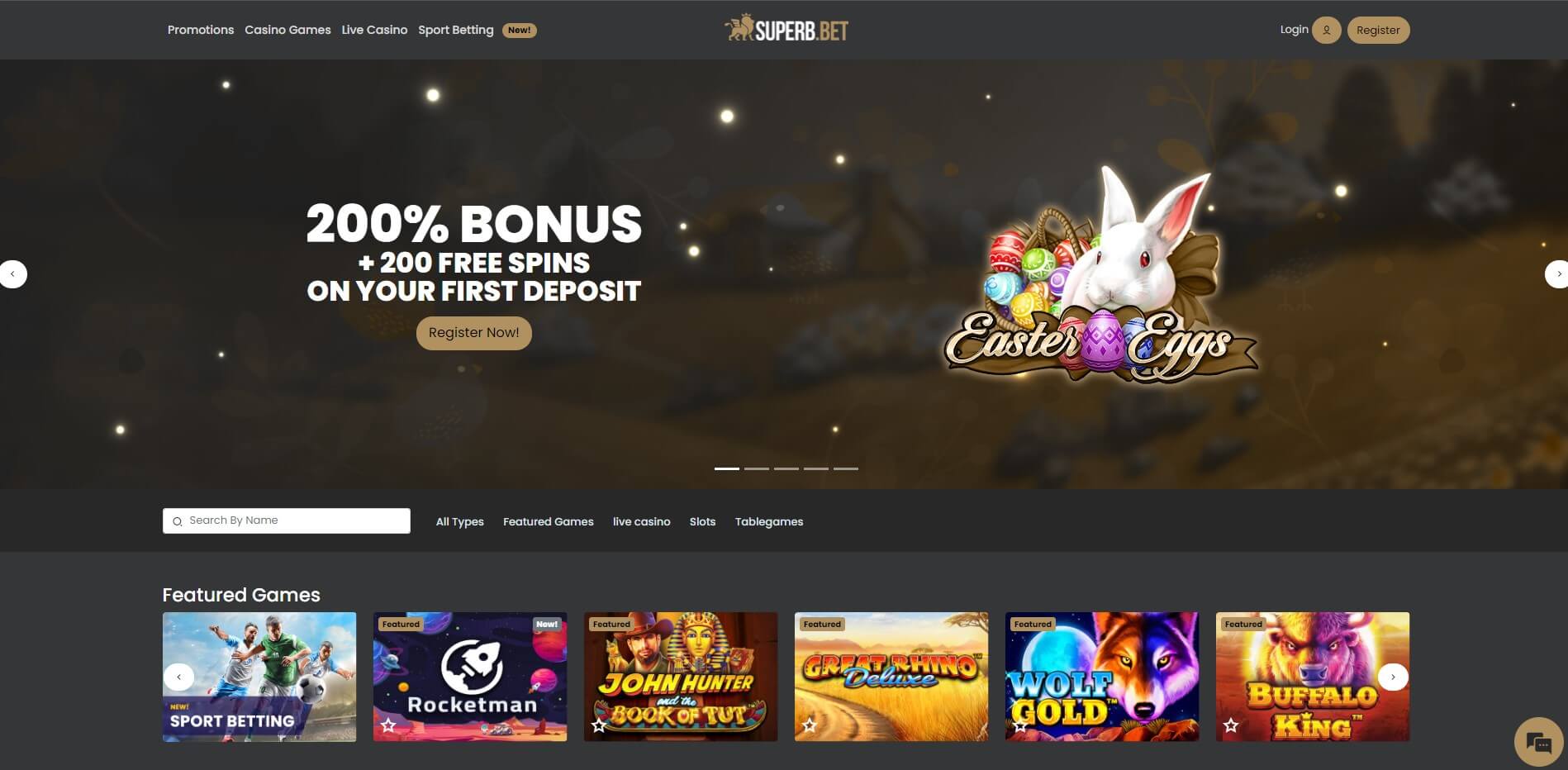 SuperbBet Casino Review