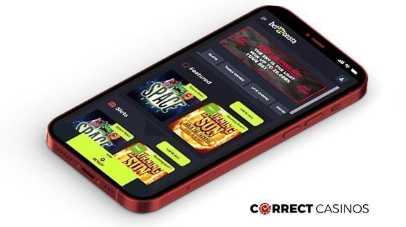 BetMonsta Casino Mobile Version