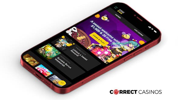 CasiBee Casino Mobile Version