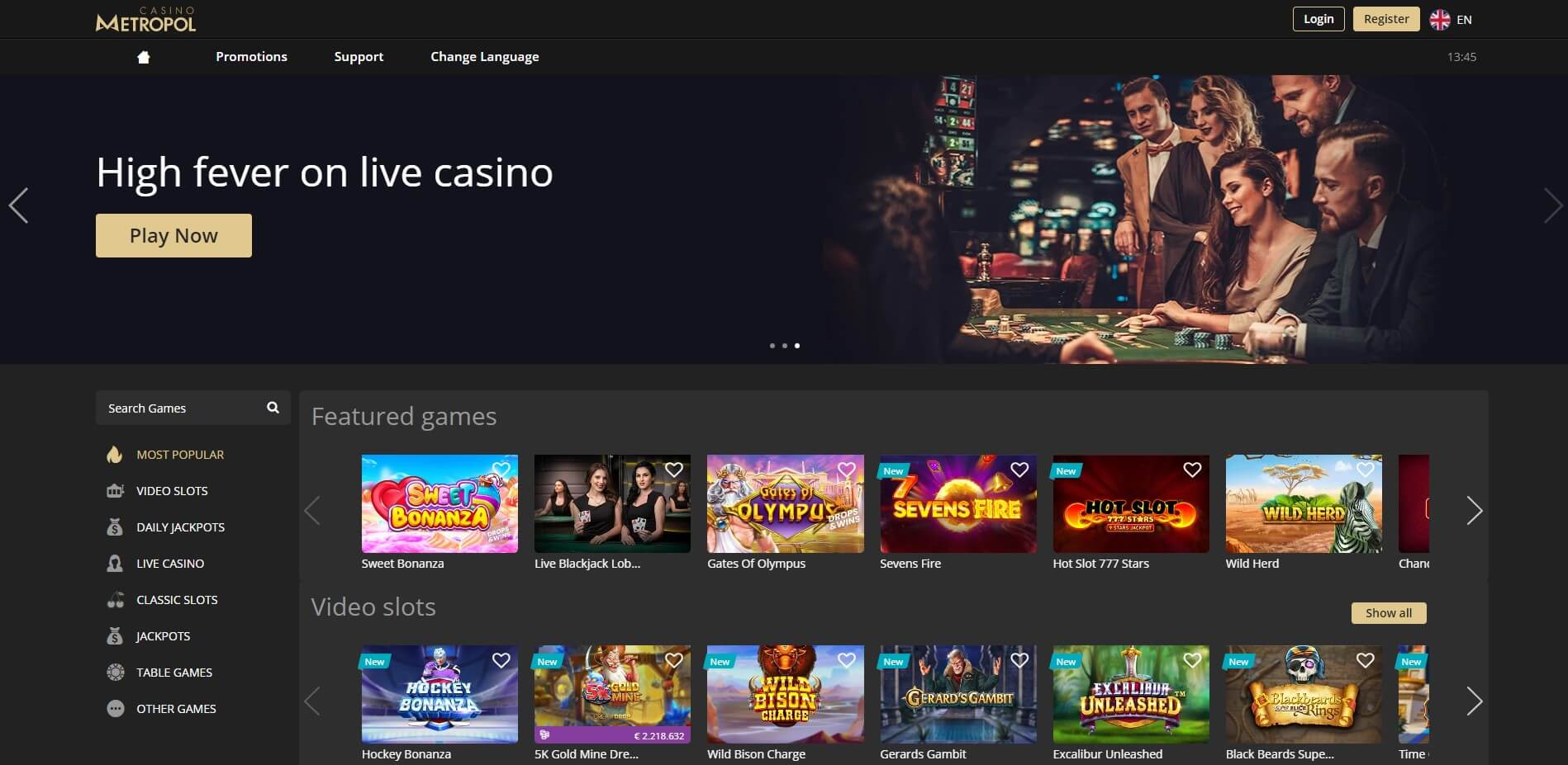 Casino Metropol Review