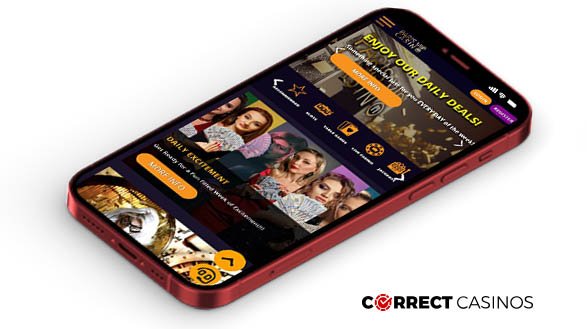Paris VIP Casino Mobile Version