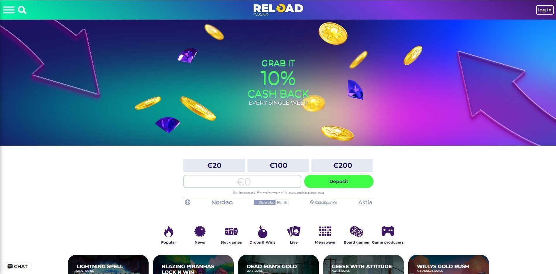 Reload Casino Review