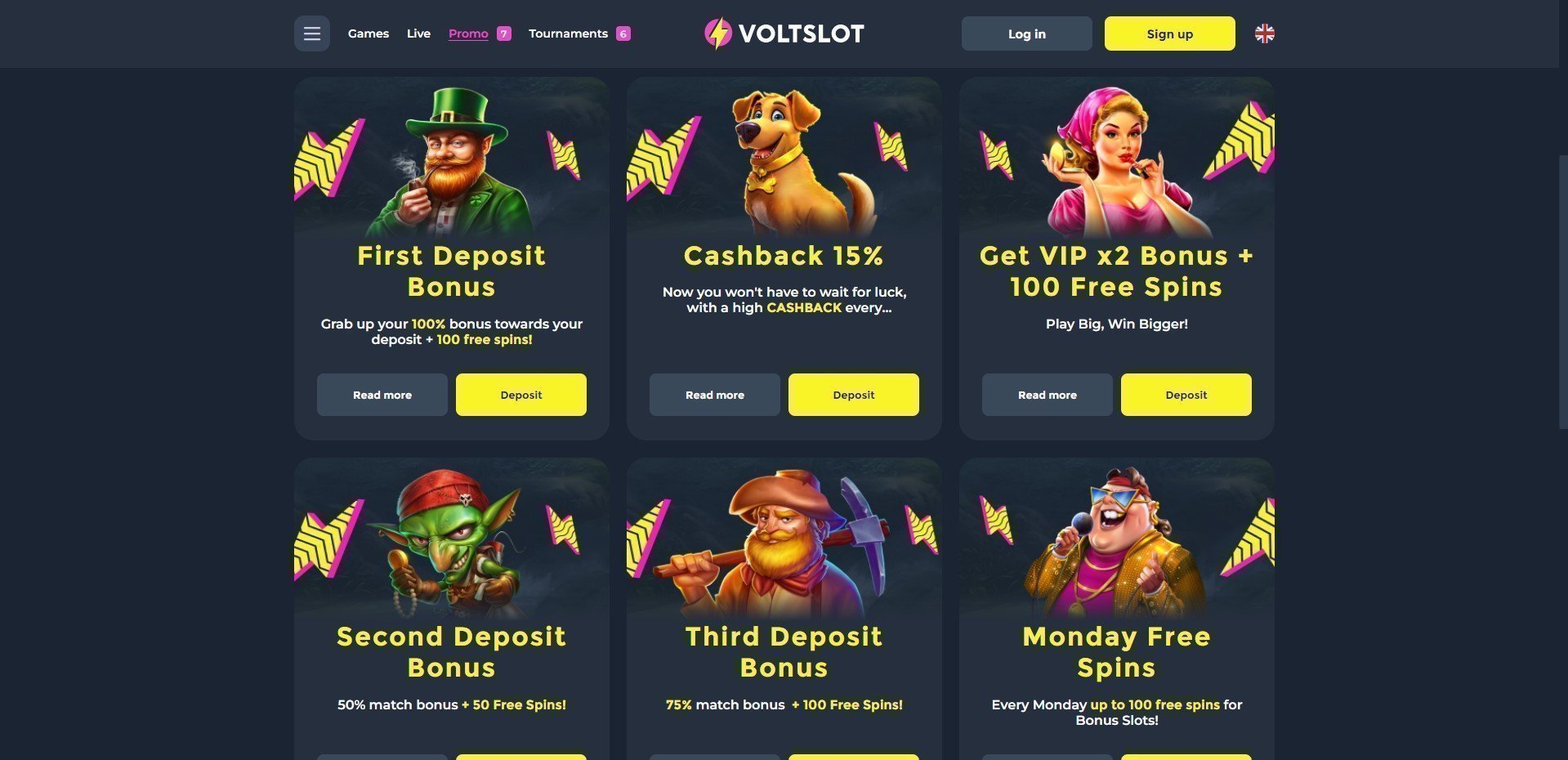 Voltslot Casino Promotions