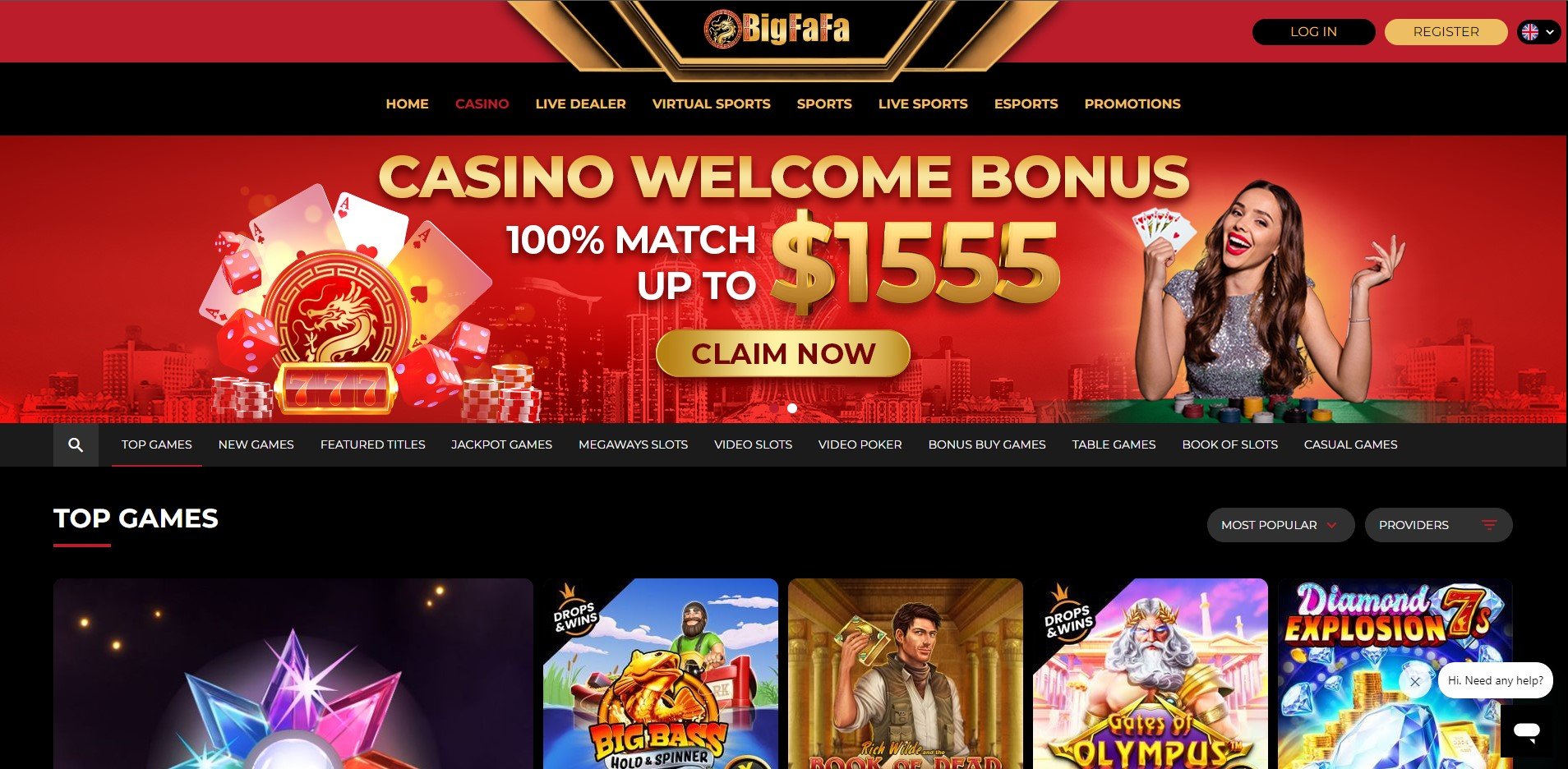 BigFaFa Casino Review