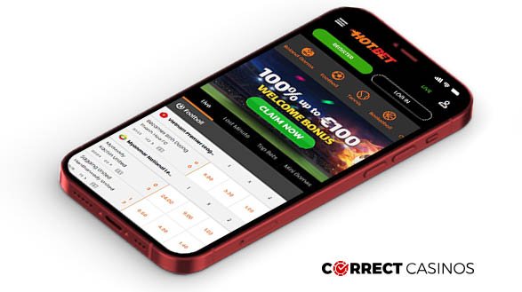 HOT.BET Casino Mobile Version