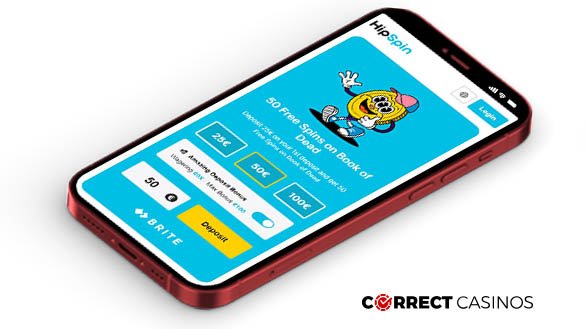 HipSpin Casino Mobile Version