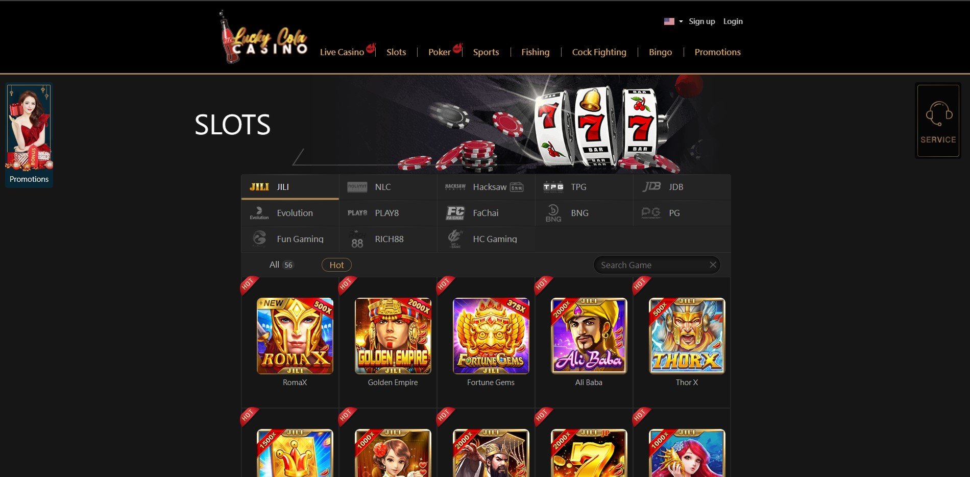 LuckyCola Casino Review