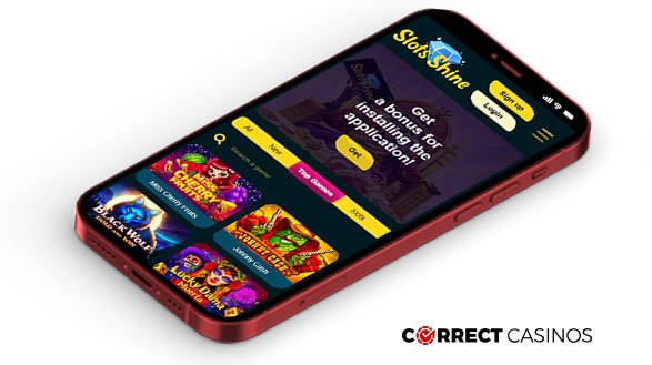 Slots Shine Casino Mobile Version