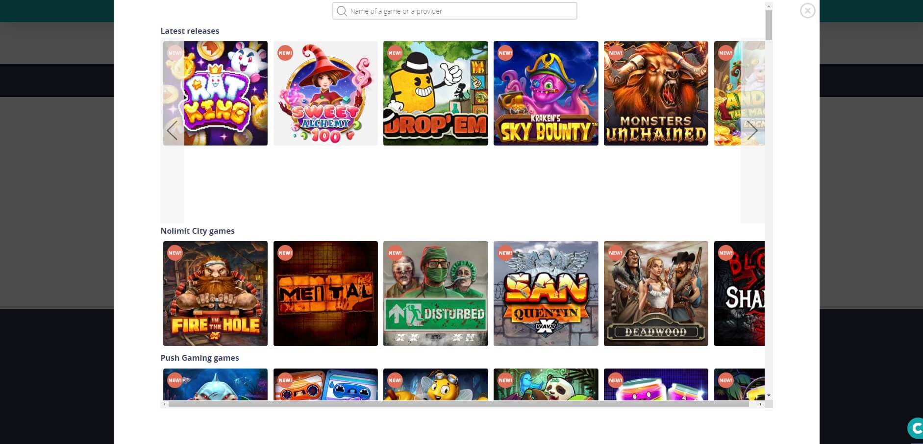 Chanz Casino Games