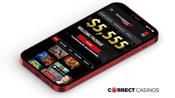 Everygame Casino Red Mobile Version