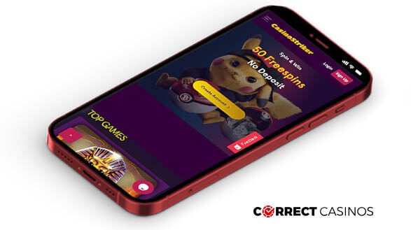Casino Striker Mobile Version