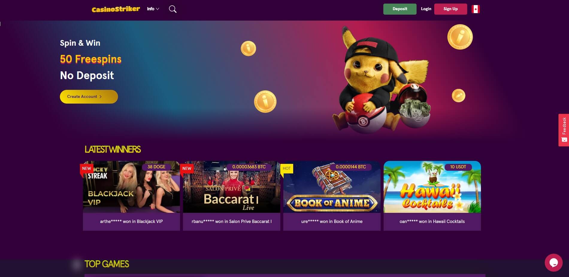 Casino Striker Review