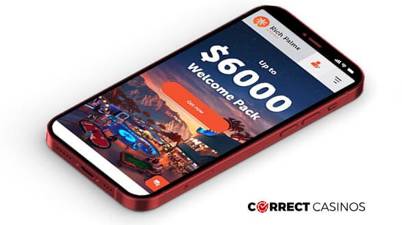 biggest Rich Casino sign-up offer banner