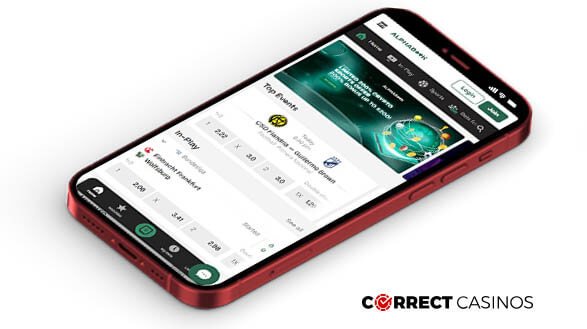 Alphabook Casino Mobile Version