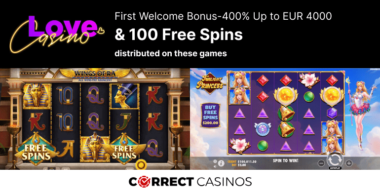LoveCasino First Welcome Bonus Review