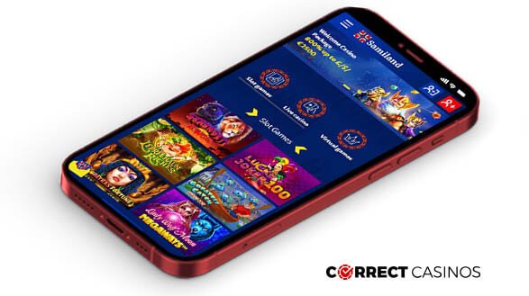 Samiland Casino Mobile Version