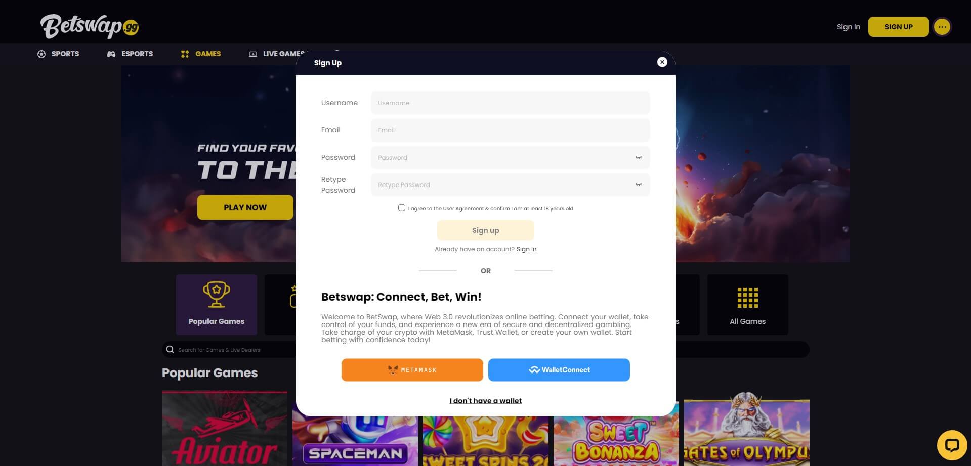 BetSwap Casino Review - Safe or Scam?