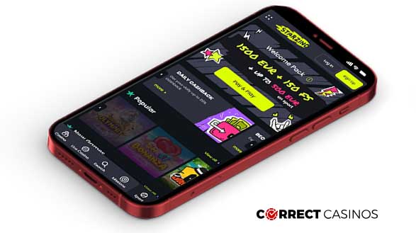 Starzino Casino Mobile Version