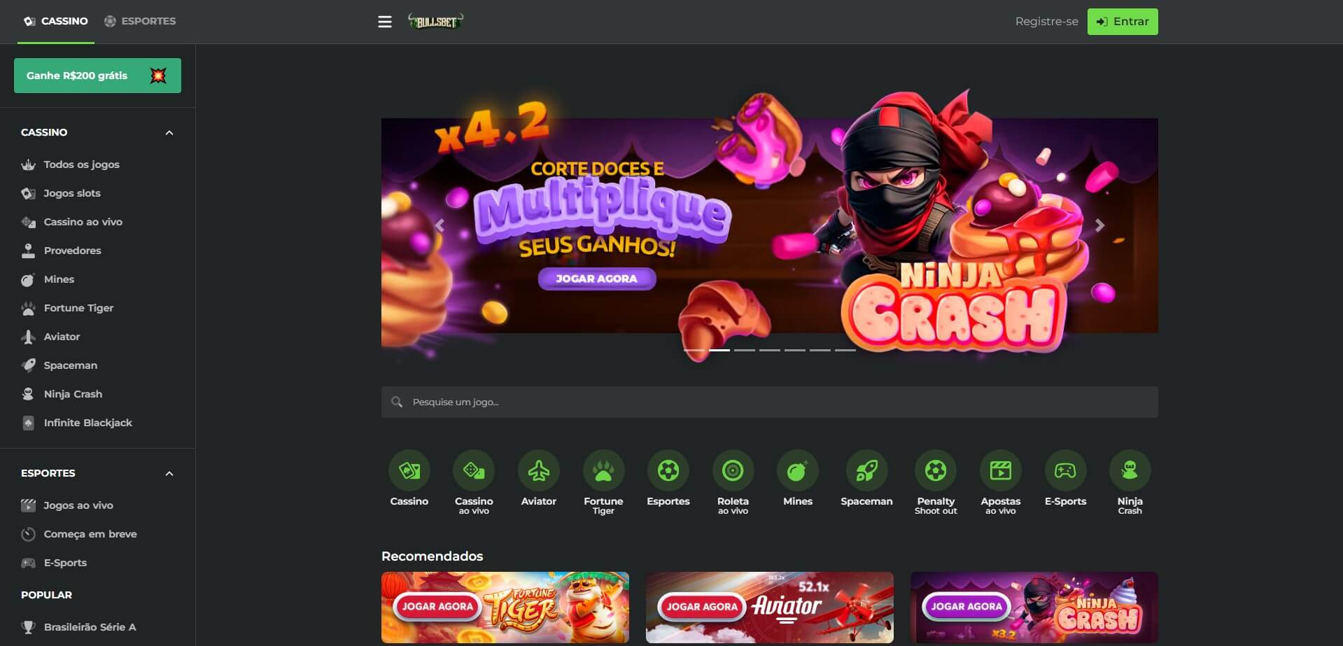 Bullsbet Casino Review