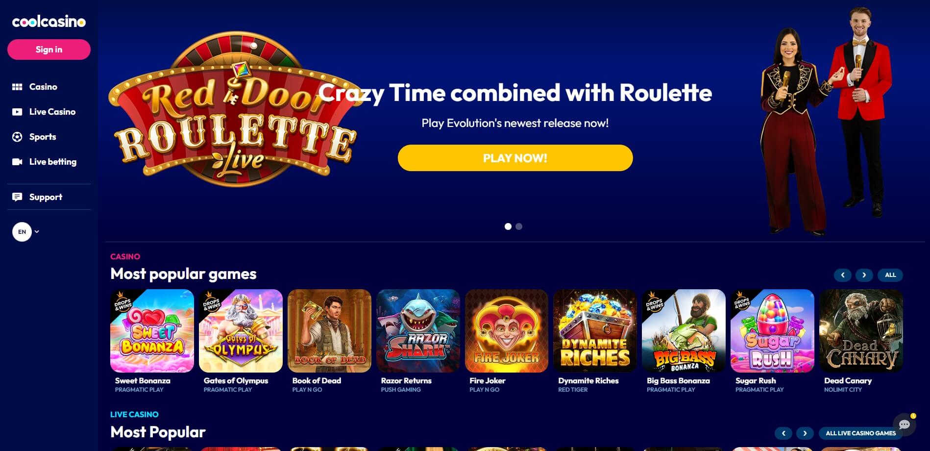 Cool Casino Review