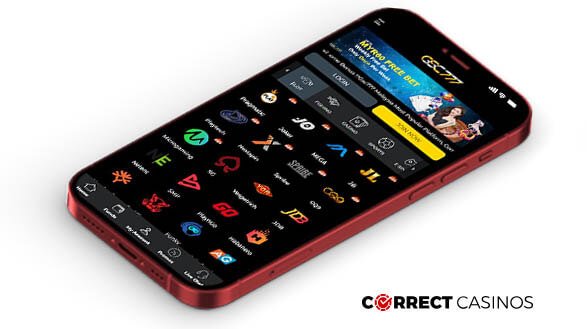 GSC777 Casino Mobile Version