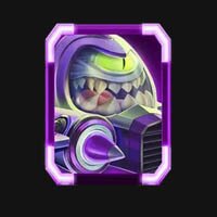 Galactic Racers Dream Drop Purple Monster Symbol