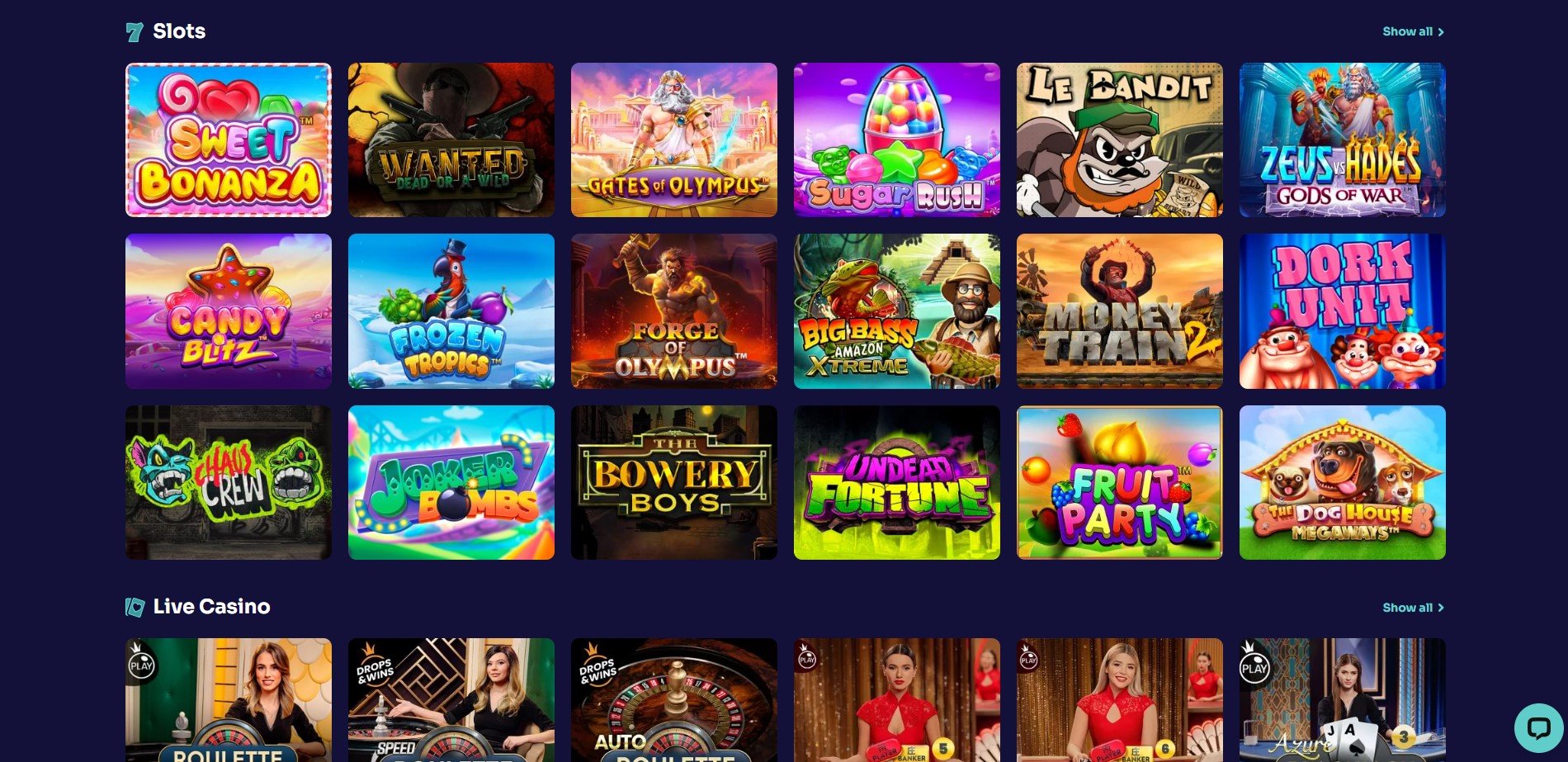 Kirgo Casino Games