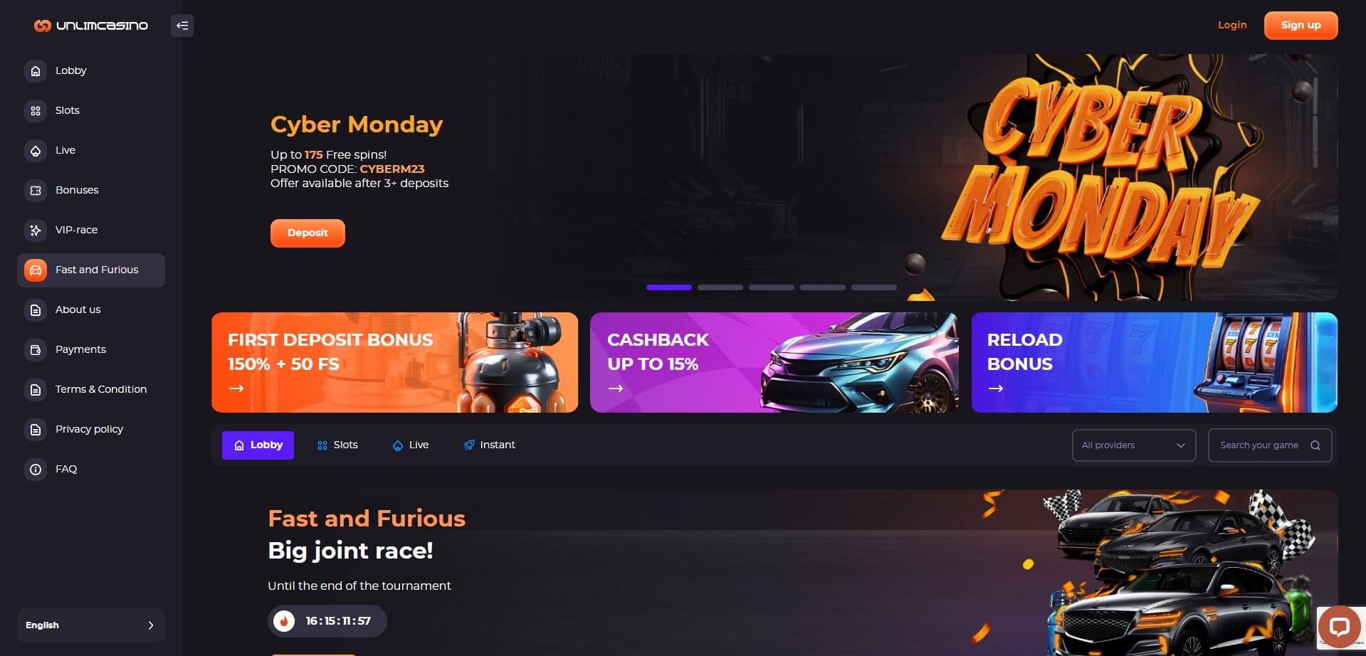 Unlim Casino Review
