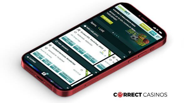 VivatBet Casino Mobile Version