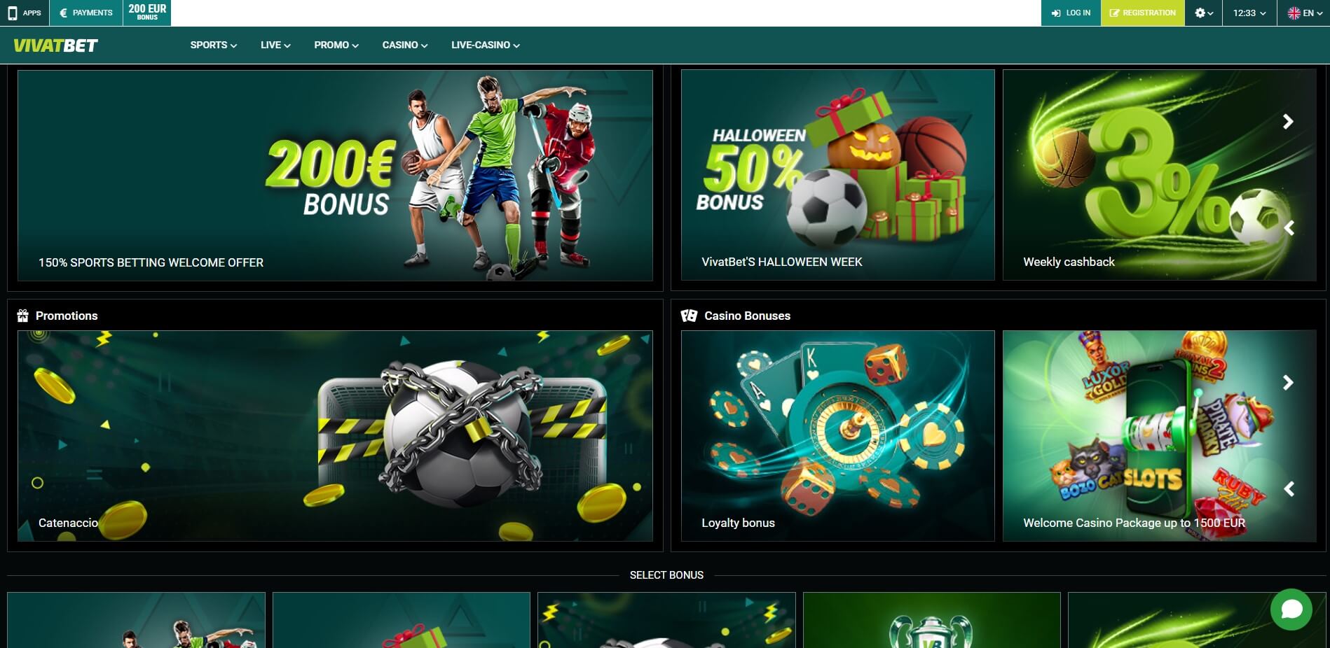 VivatBet Casino Promotions