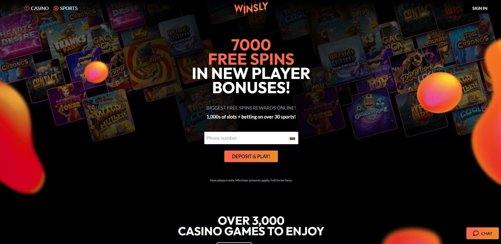 Winsly Casino Review