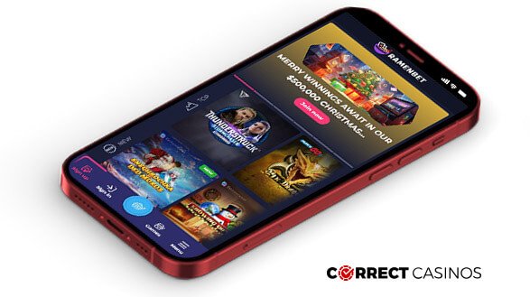 RamenBet Casino Mobile Version