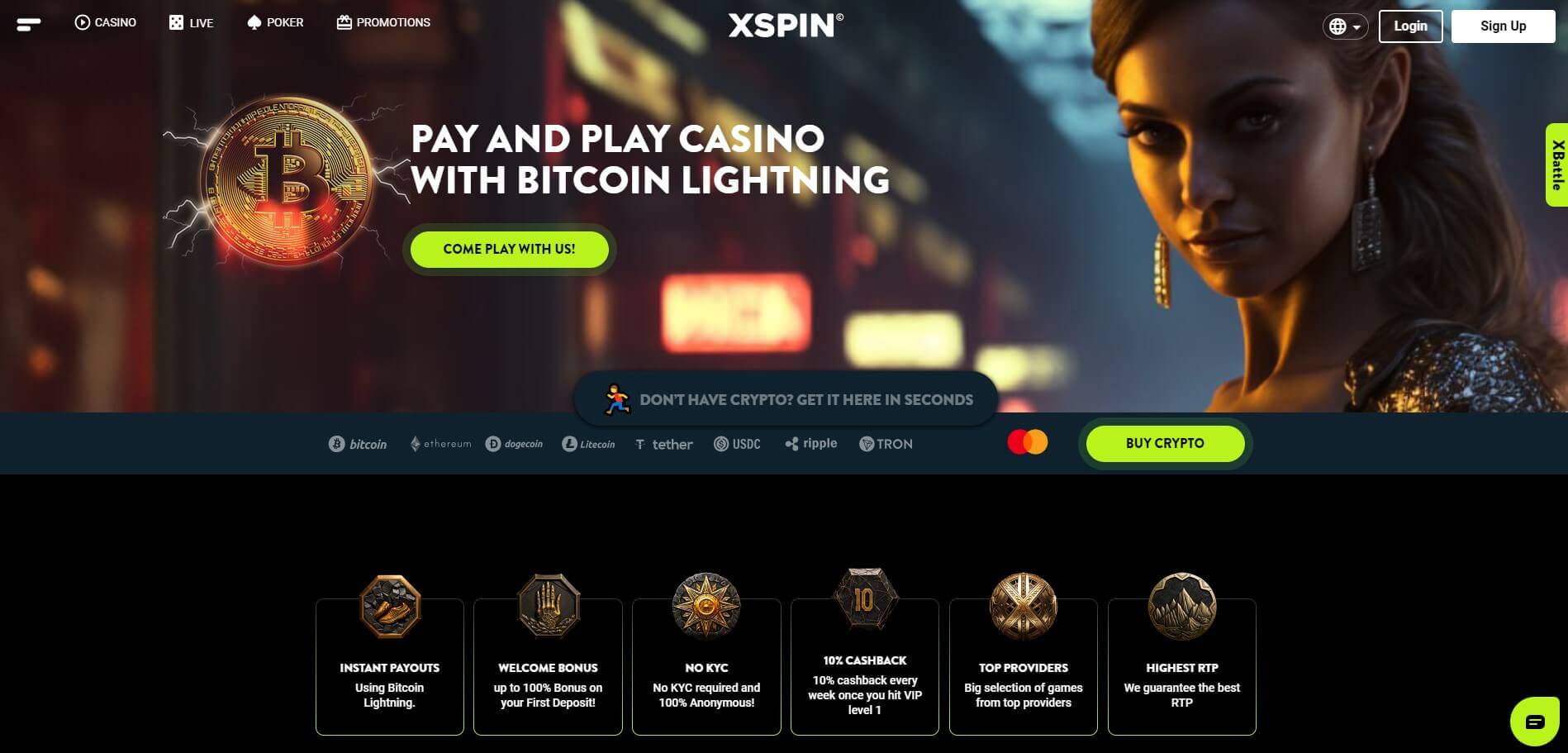XSpin Casino Review