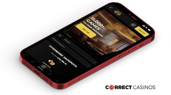 777onfire Casino Mobile Version