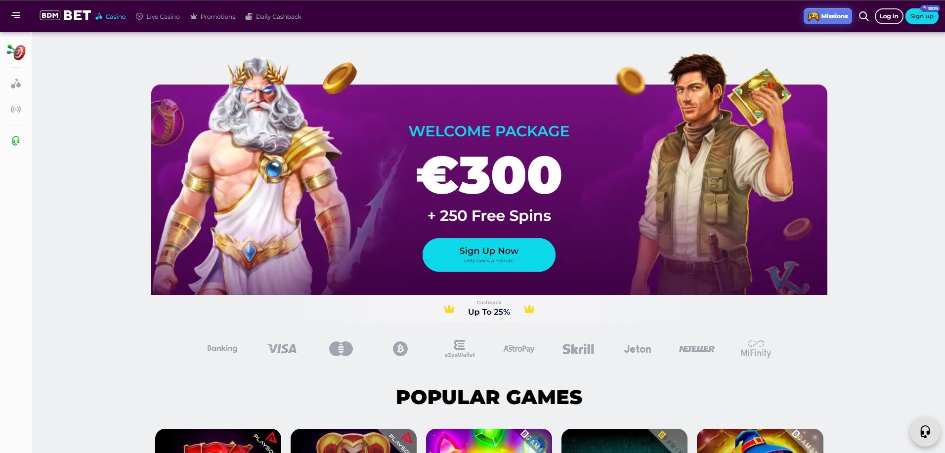 BDMBet Casino Review