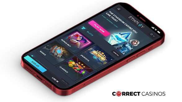 ETHPlay Casino Mobile Version