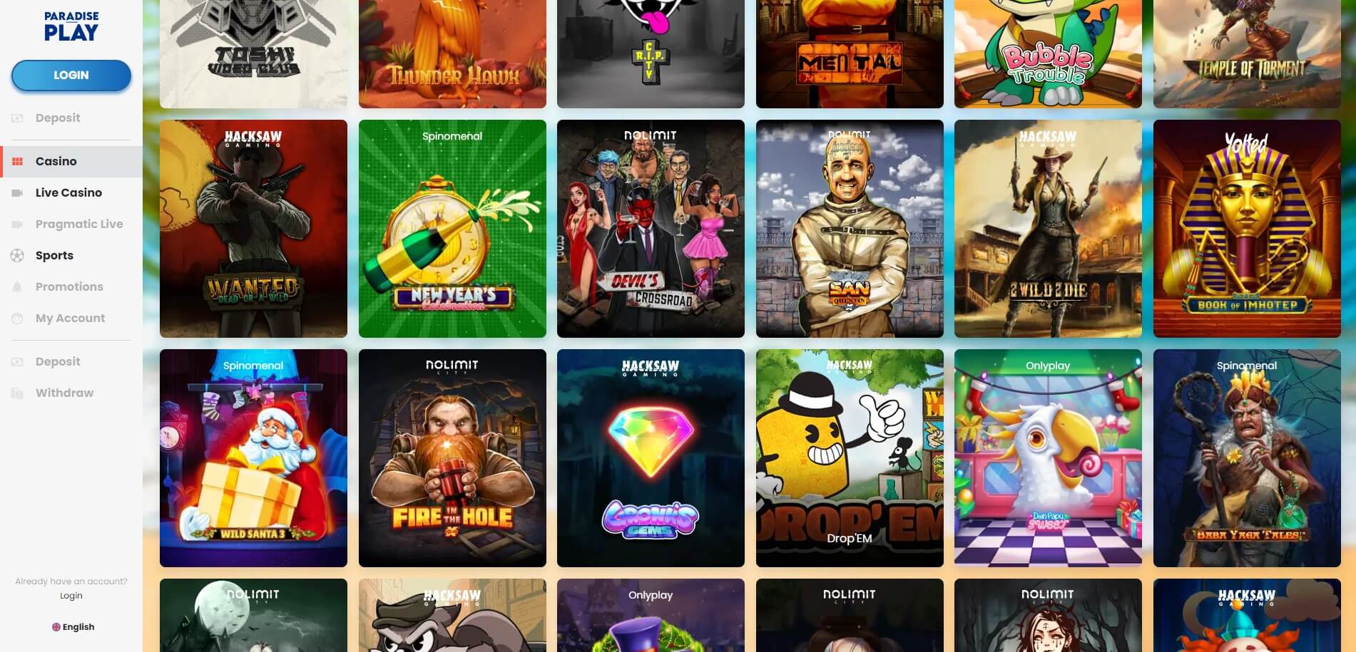 Paradise Play Casino Review - Safe or Scam?