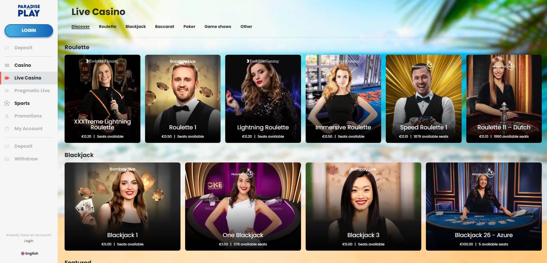 Paradise Play Casino Review - Safe or Scam?