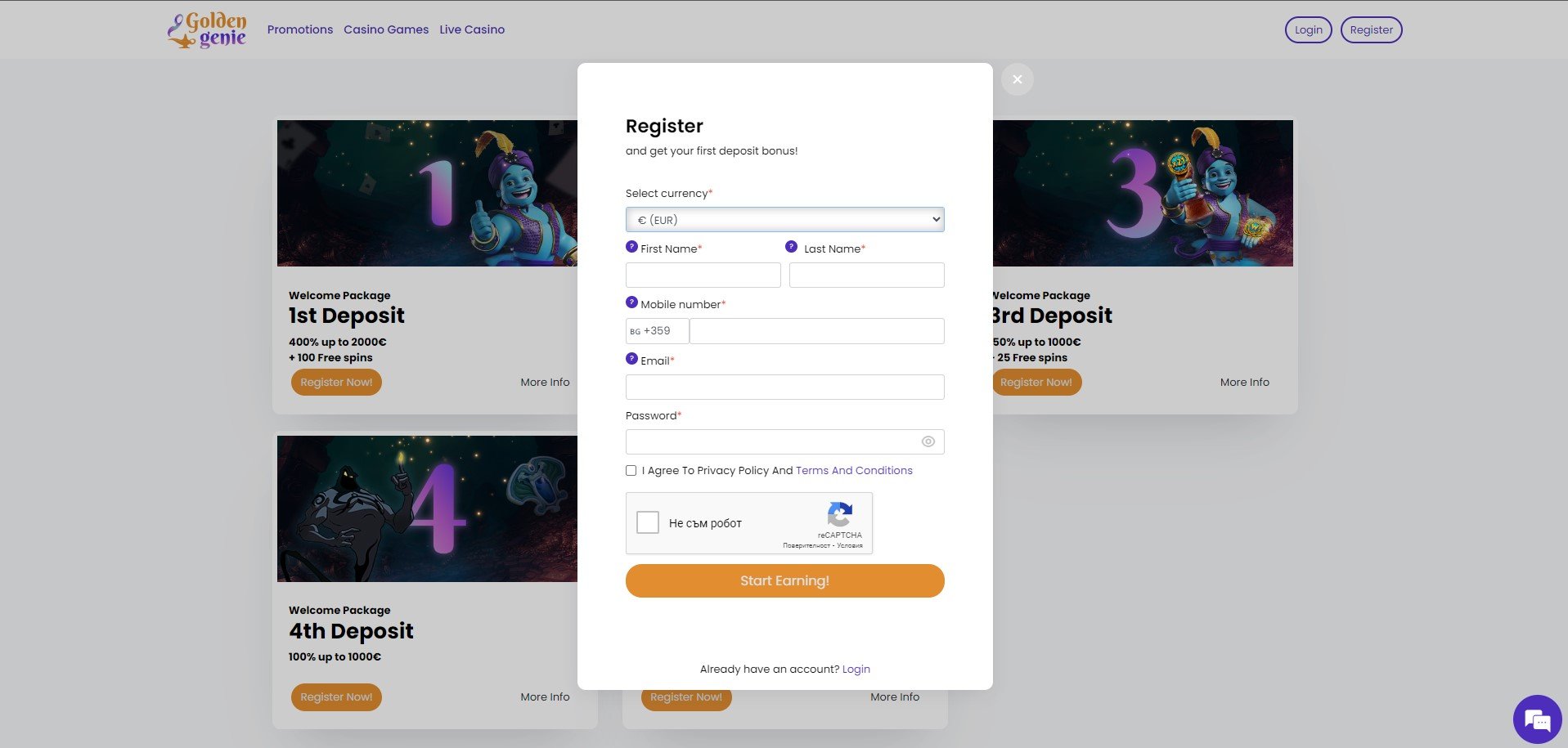 Golden Genie Casino Review - Safe or Scam?