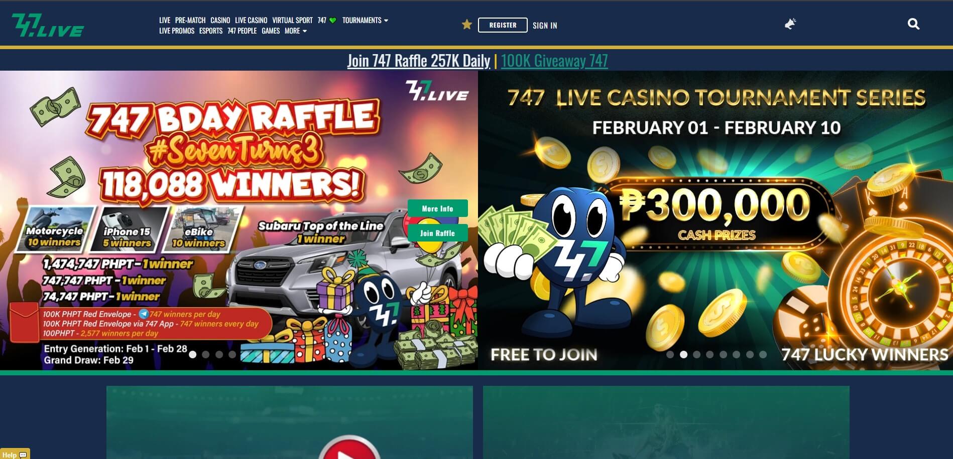 747 Live Casino Review